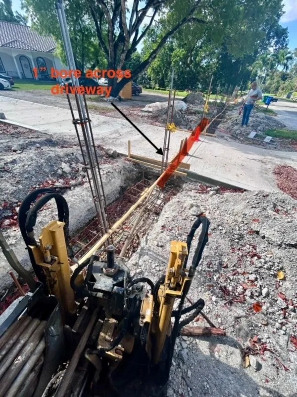 Let Us Save Your Driveway with Directional Drilling