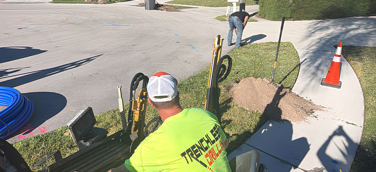 How to Bore Pipe Under Driveway Without Digging Up Concrete