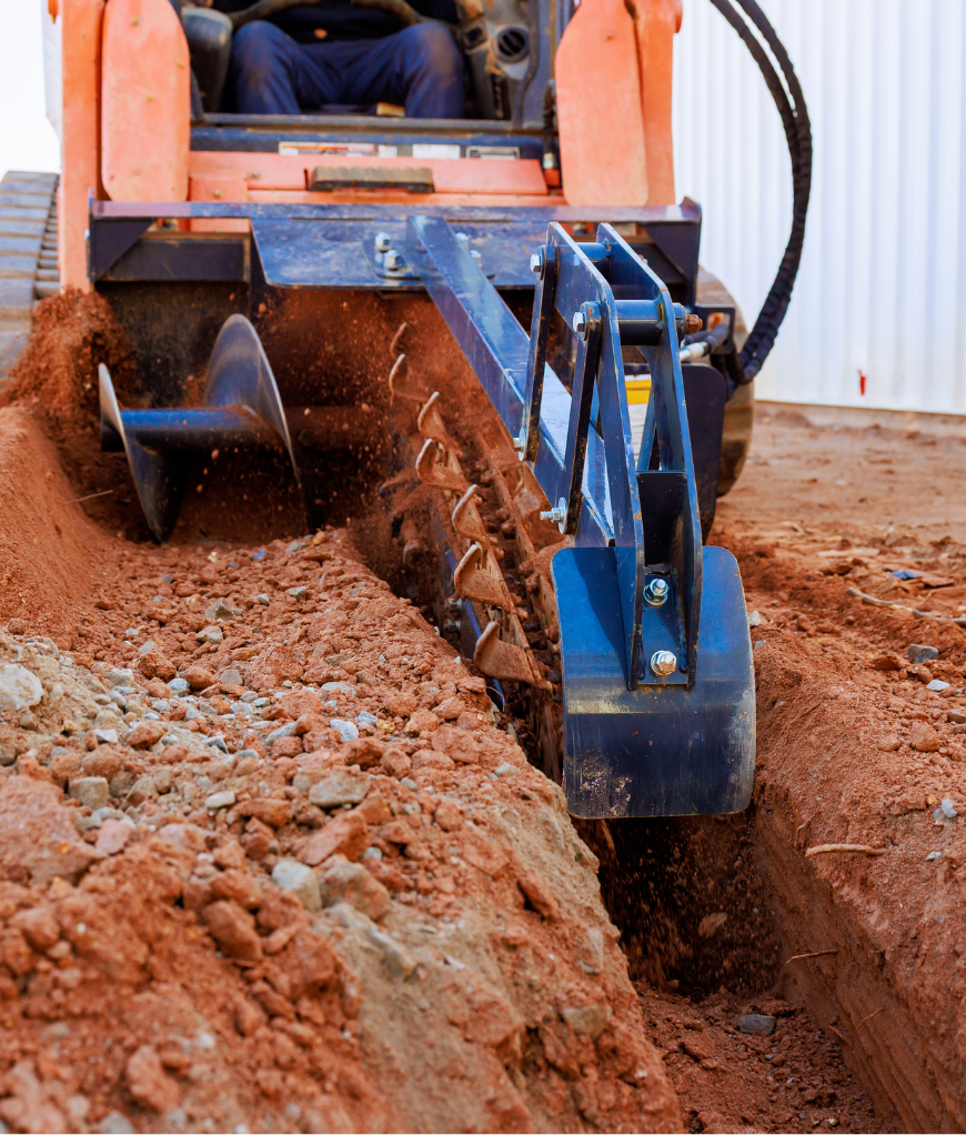 Our Trenching & Excavation Process _ Trenchless Drilling, LLC