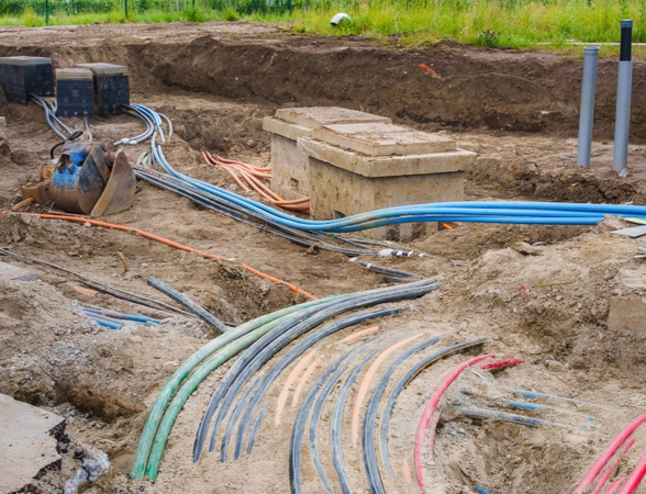 Power, Fiber & Telecom Conduit Runs