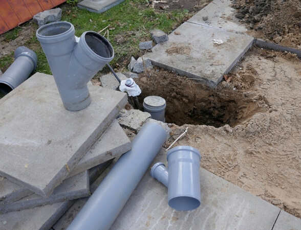 New Sewer Installation