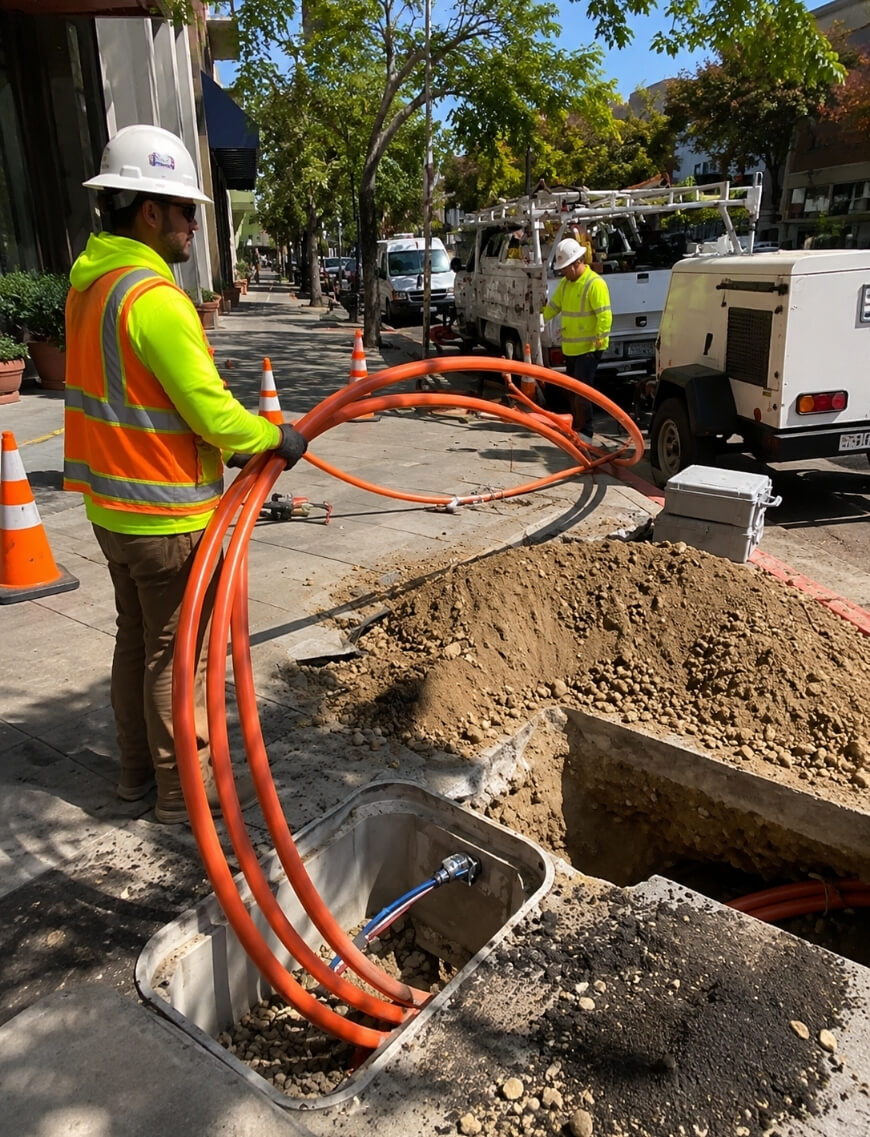 Our Installation Process Trenchless Drilling, LLC