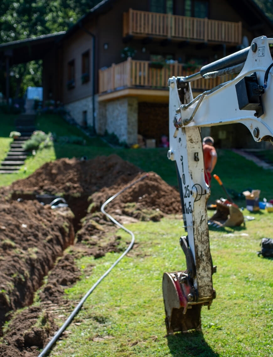 Our Trenching & Excavation Process