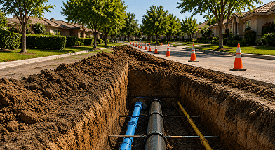 Water, Gas & Sewer Pipelines
