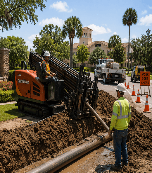 Why Winter Park Property Owners Pick Trenchless Drilling for HDD