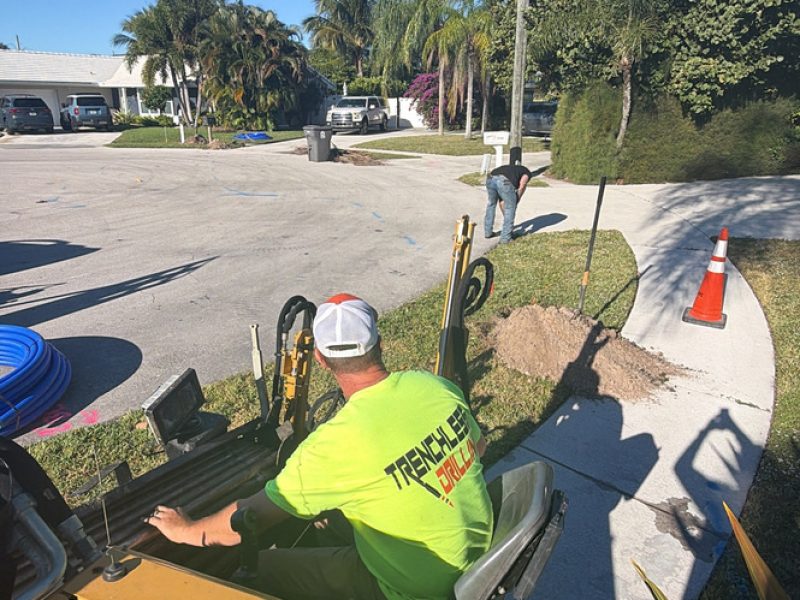 How to Bore Pipe Under Driveway Without Digging Up Concrete