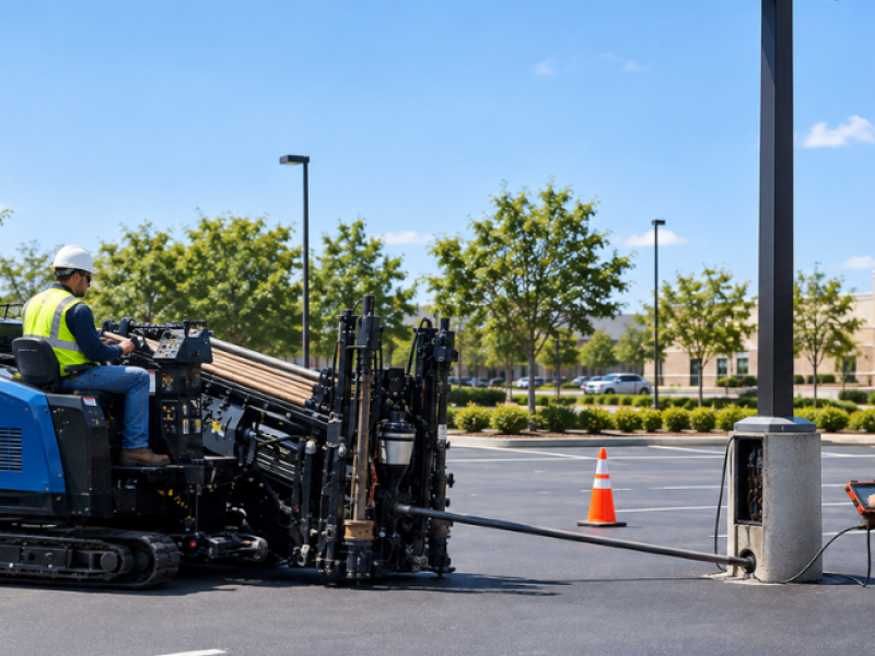 Parking Lot Light Repair: Fixing Underground Wiring Faults Without Digging